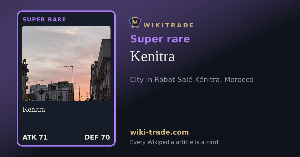 Kenitra — Super rare card
