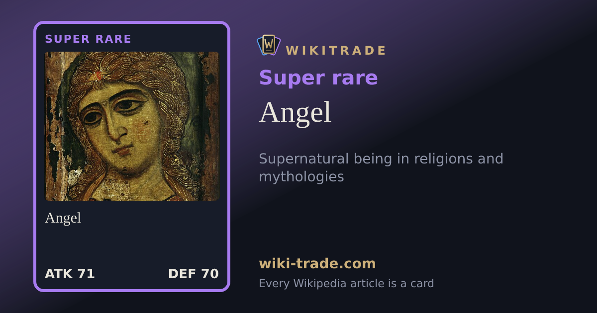 Angel — Super rare card