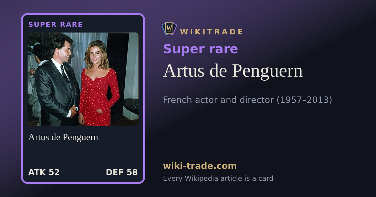 Artus de Penguern — Super rare card