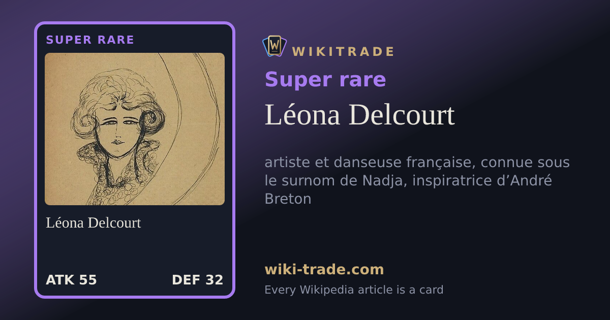 Léona Delcourt — Super rare card