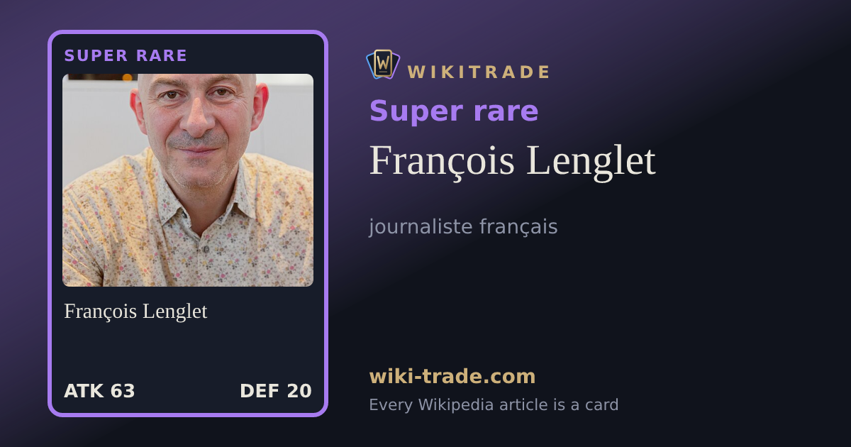 François Lenglet — Super rare card