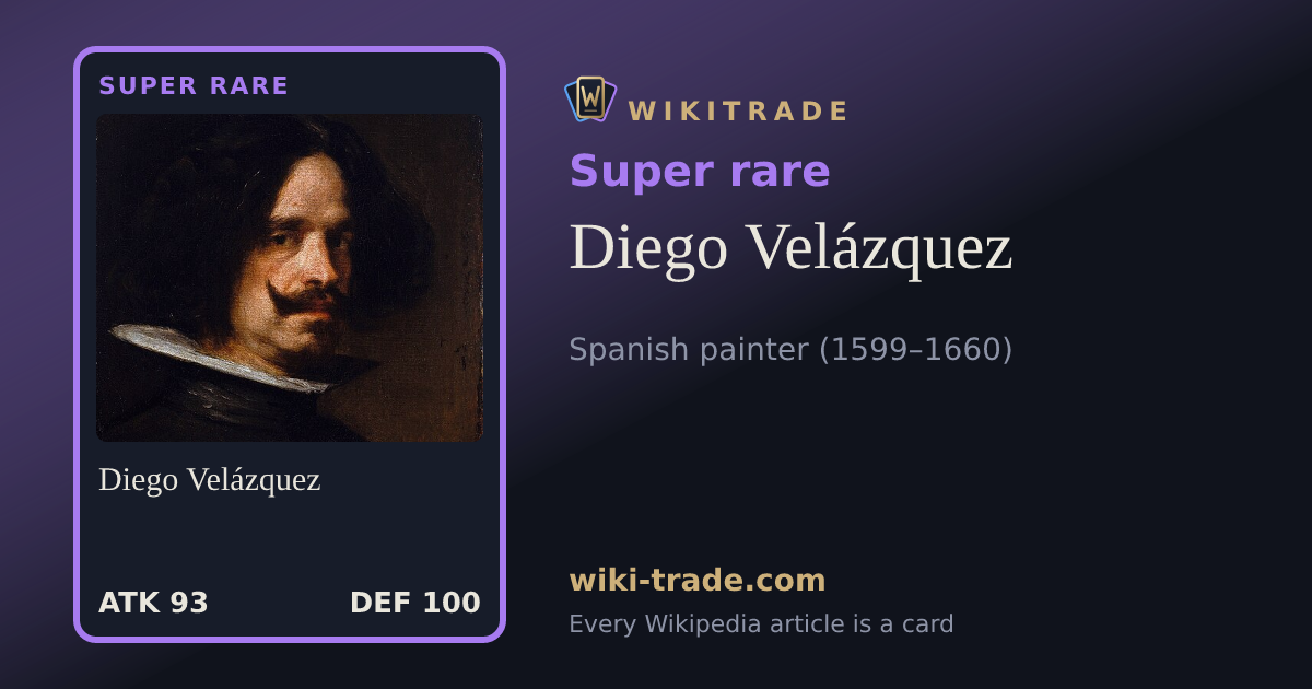 Diego Velázquez — Super rare card