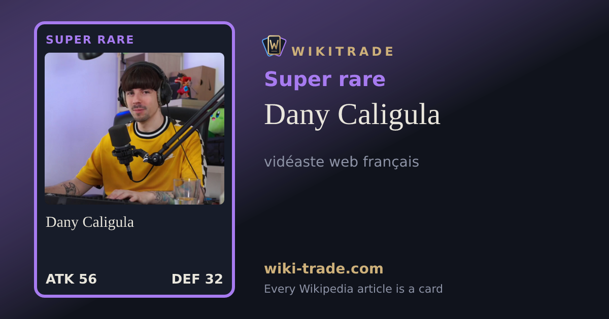 Dany Caligula — Super rare card