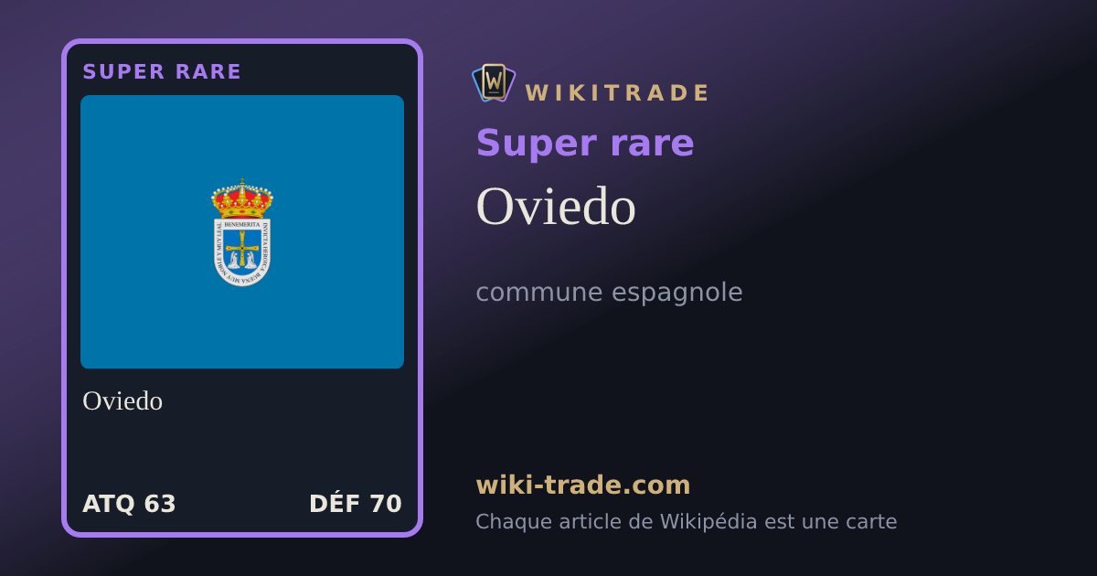 Oviedo — carte Super rare