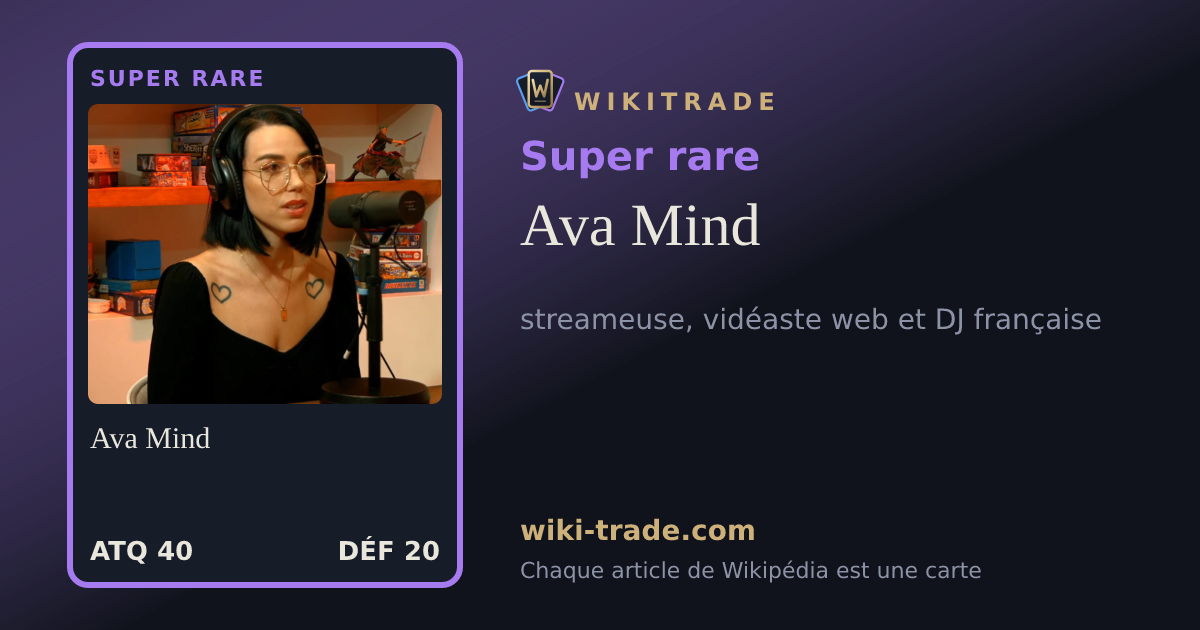 Ava Mind — carte Super rare