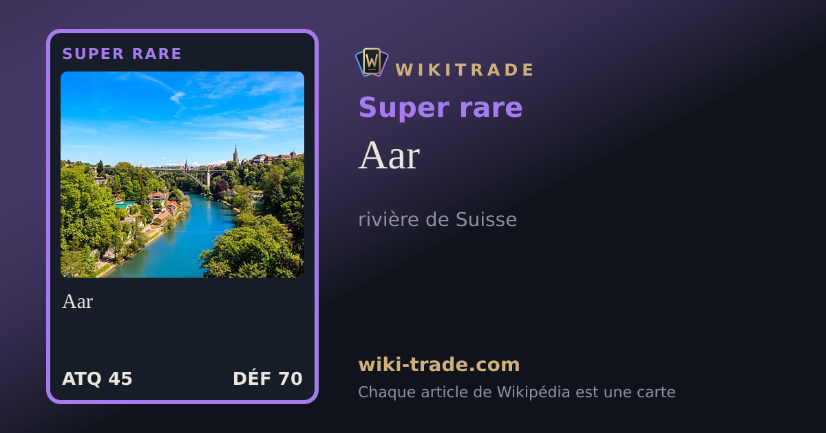 Aar — carte Super rare