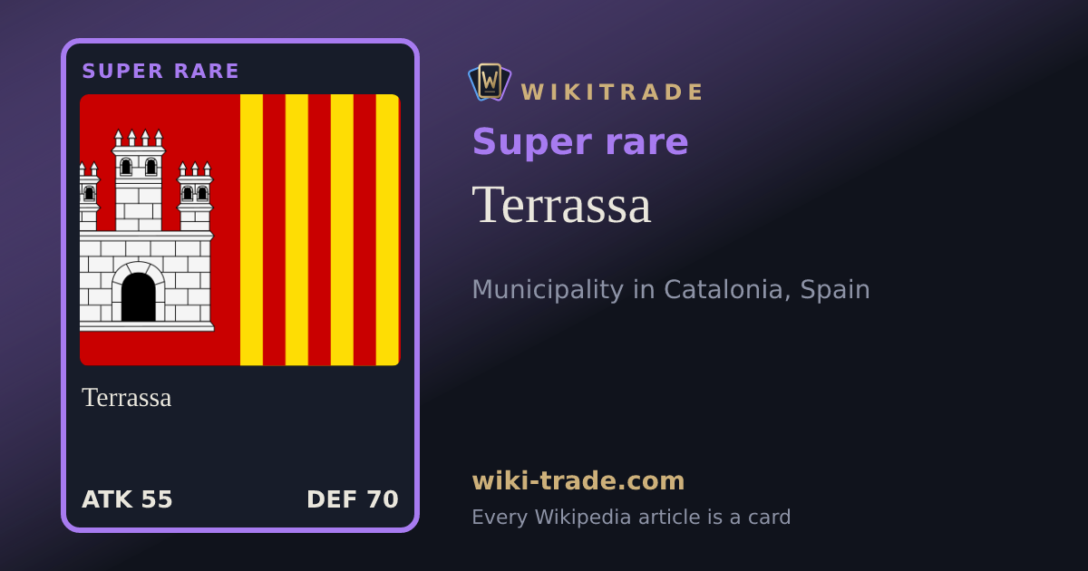 Terrassa — Super rare card