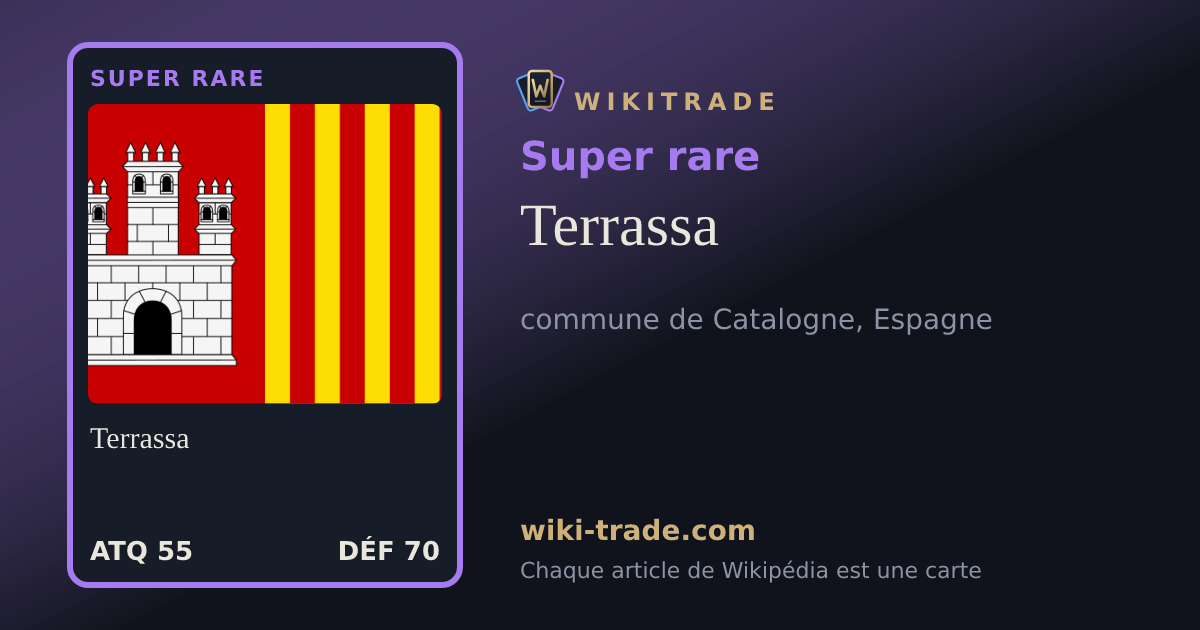 Terrassa — carte Super rare