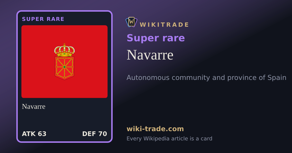 Navarre — Super rare card