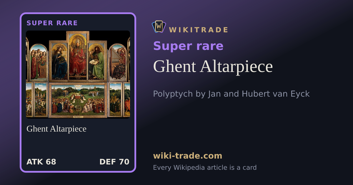 Ghent Altarpiece — Super rare card