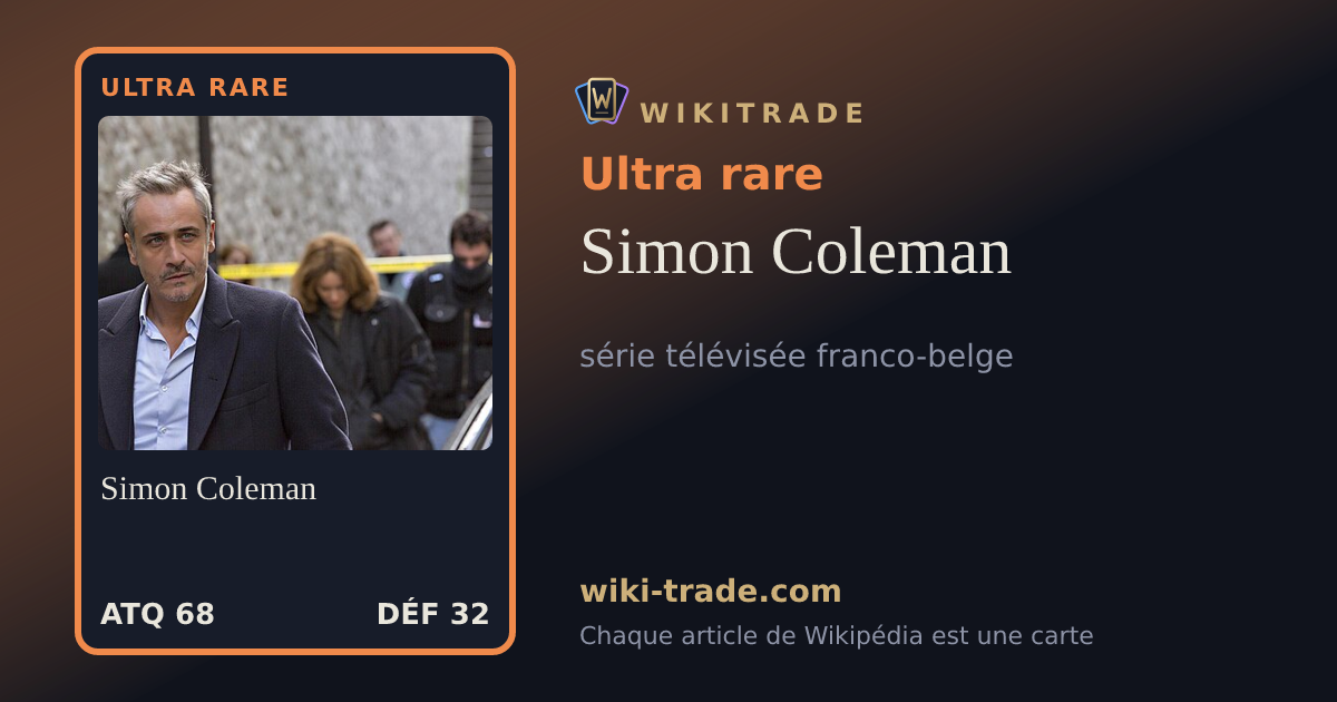 Simon Coleman — carte Ultra rare