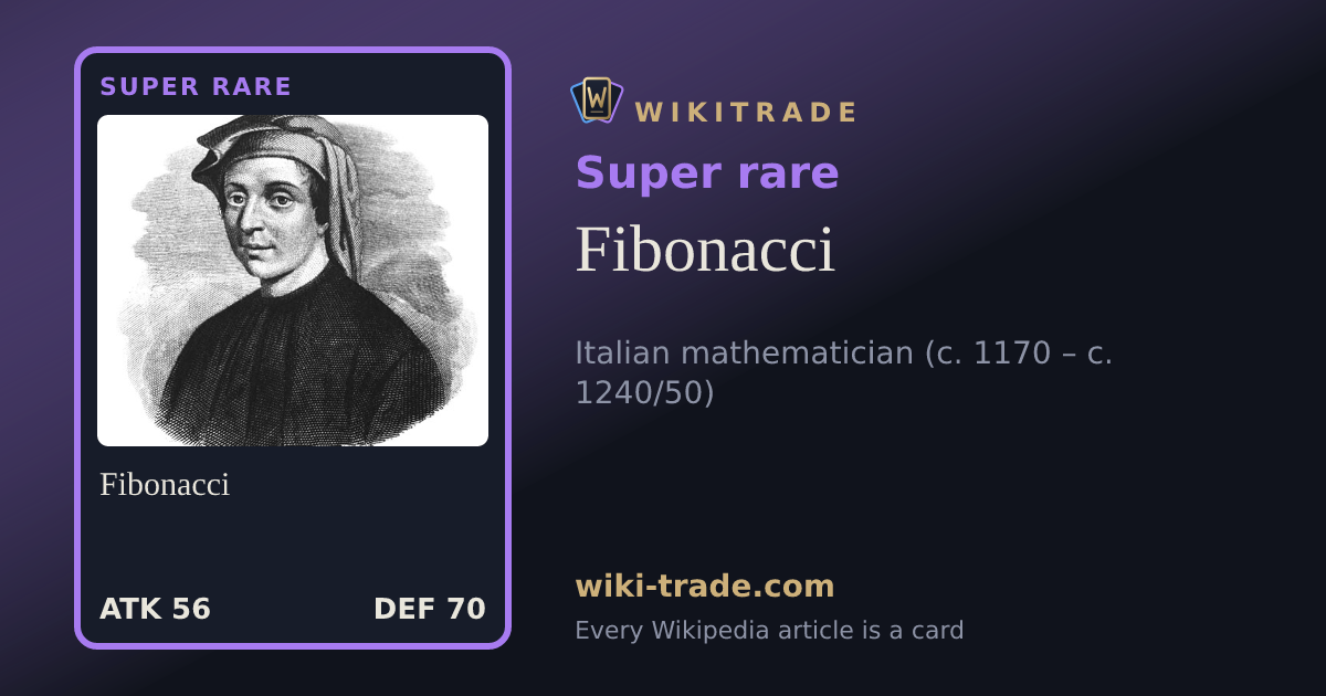Fibonacci — Super rare card