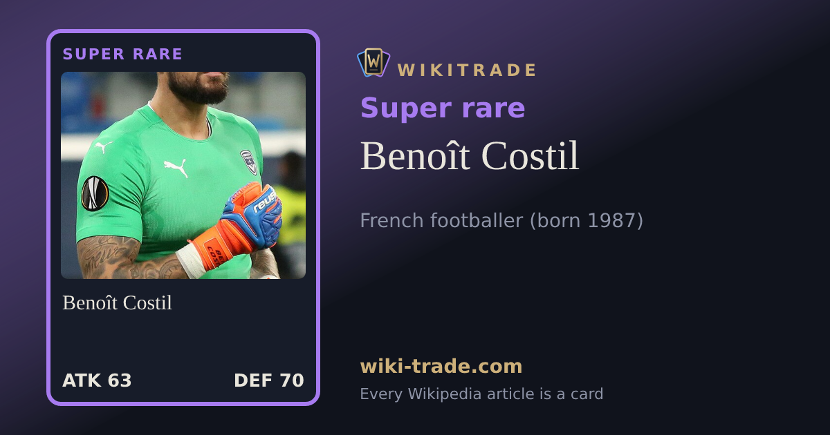 Benoît Costil — Super rare card