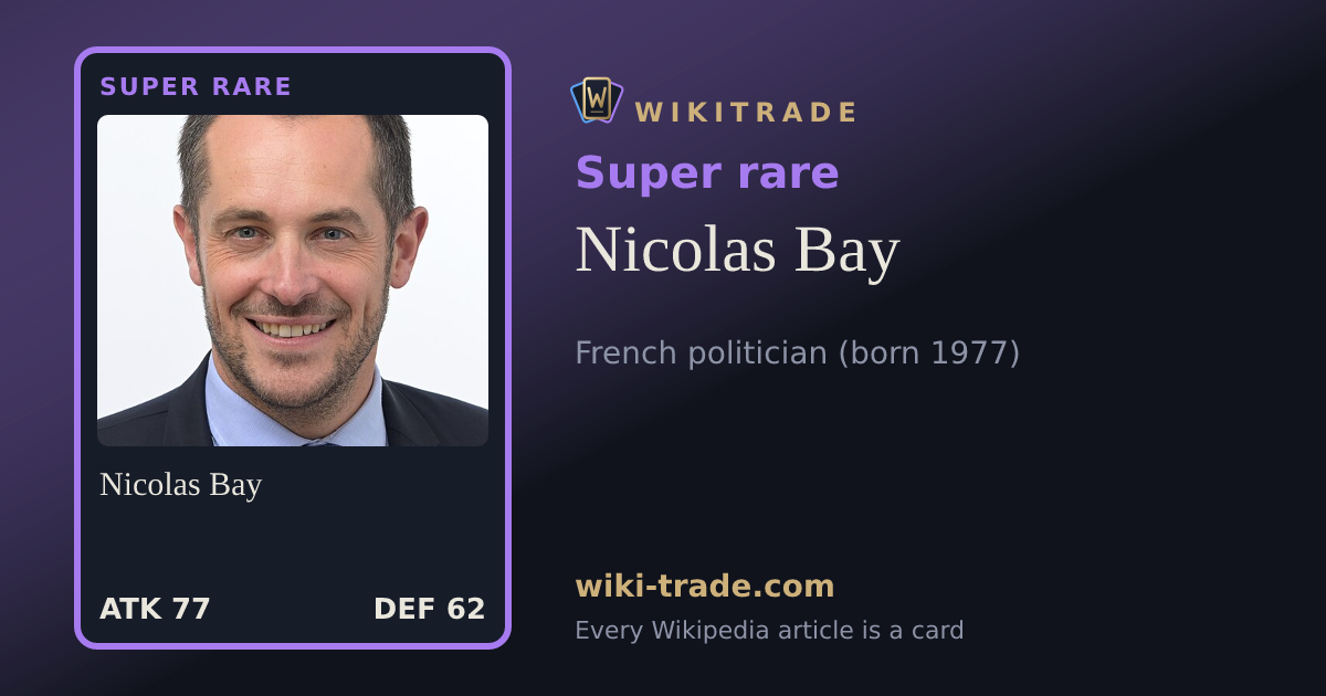 Nicolas Bay — Super rare card