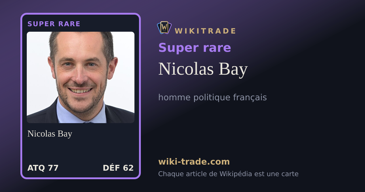 Nicolas Bay — carte Super rare