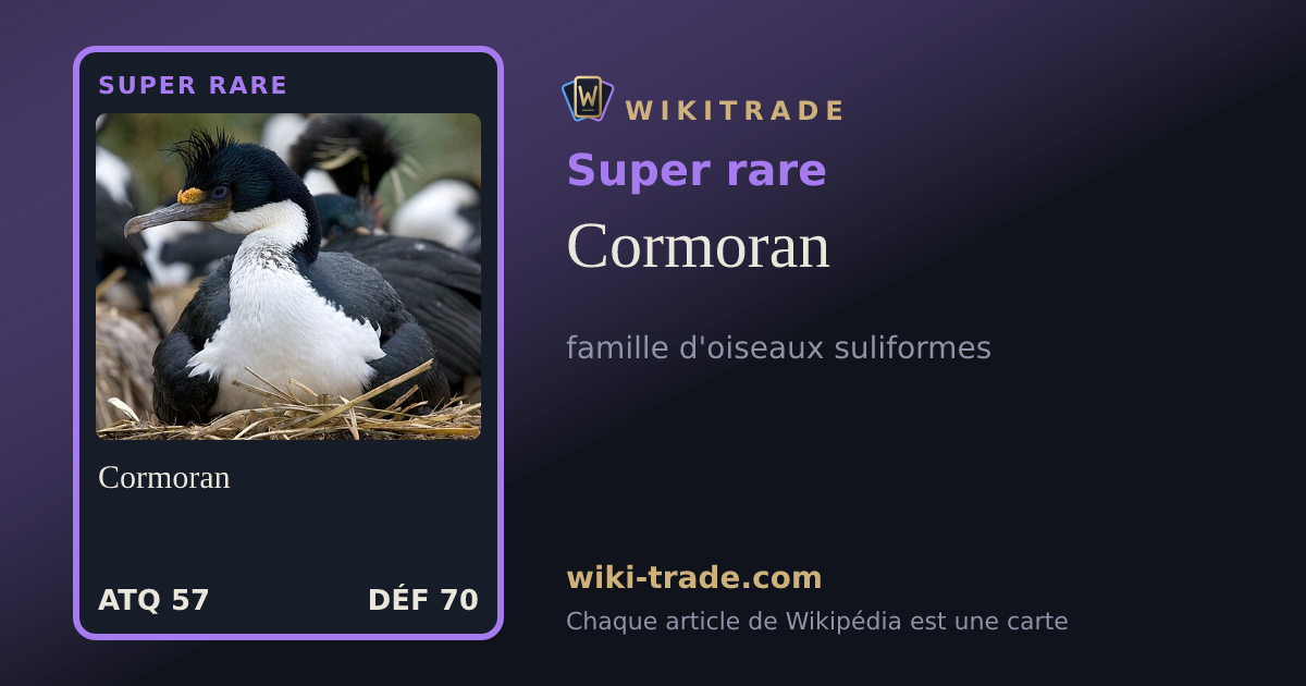 Cormoran — carte Super rare