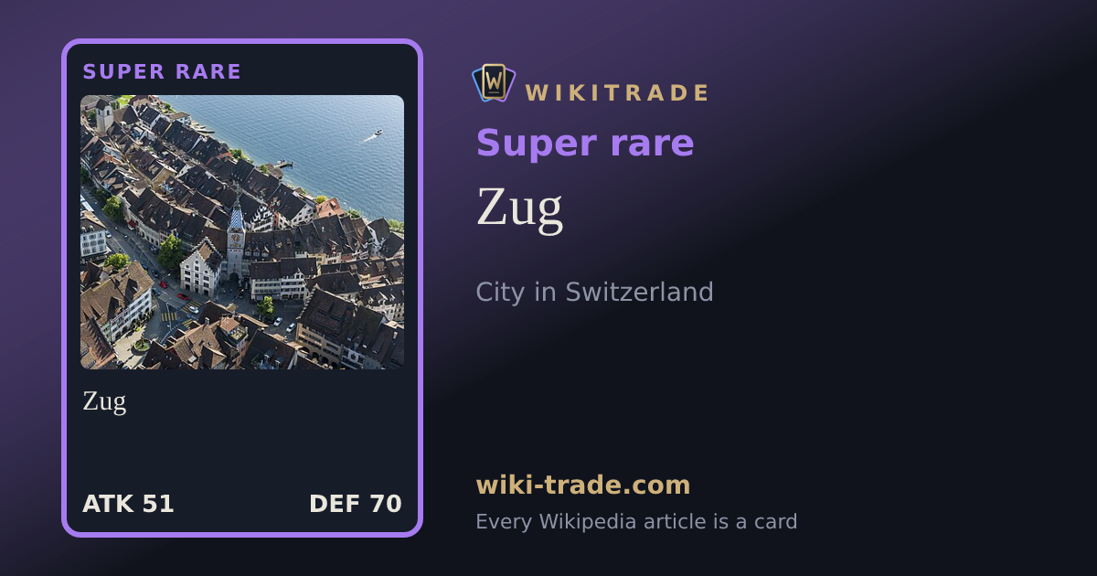 Zug — Super rare card