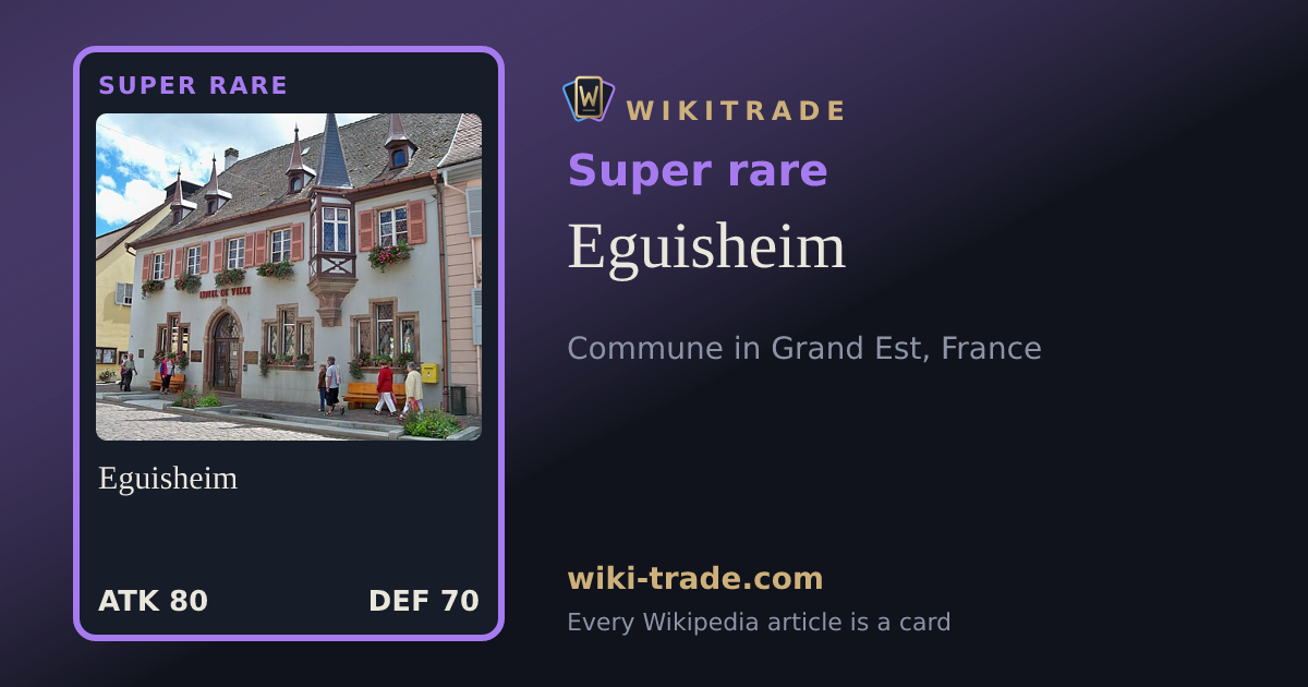 Eguisheim — Super rare card