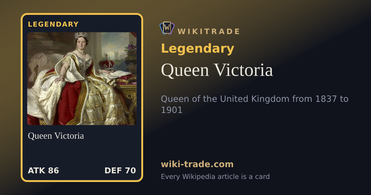 Queen Victoria — Legendary card