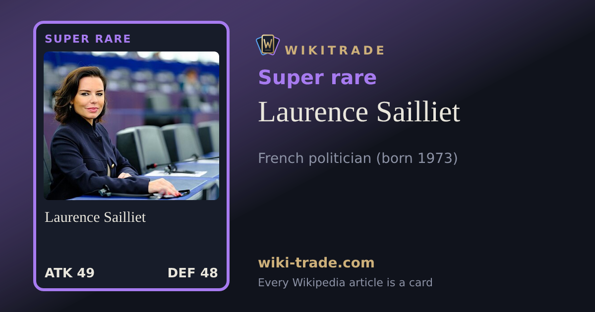 Laurence Sailliet — Super rare card
