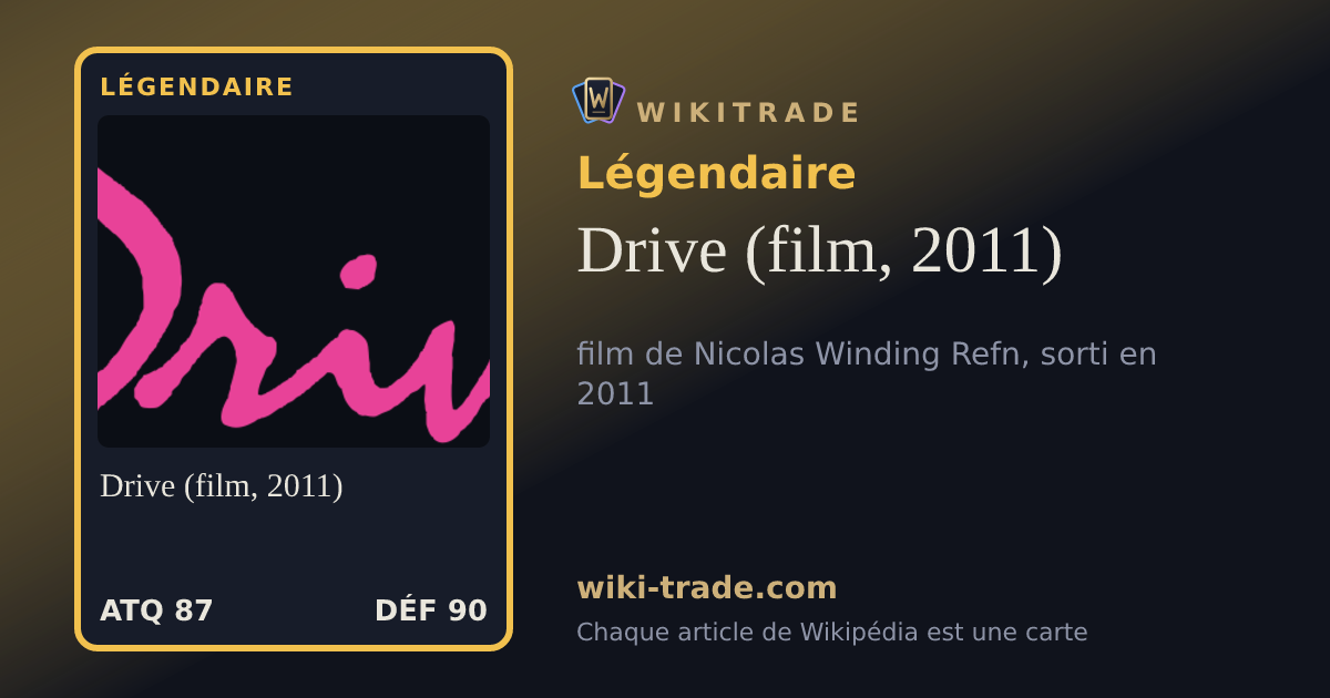 Drive (film, 2011) — carte Légendaire