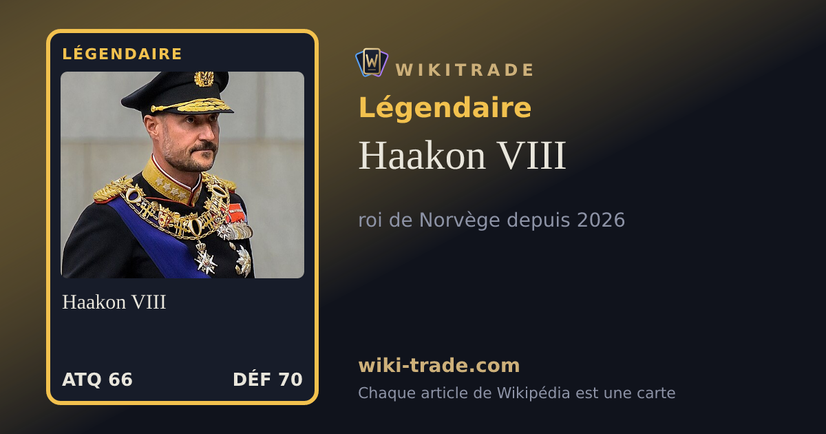 Haakon VIII — carte Légendaire