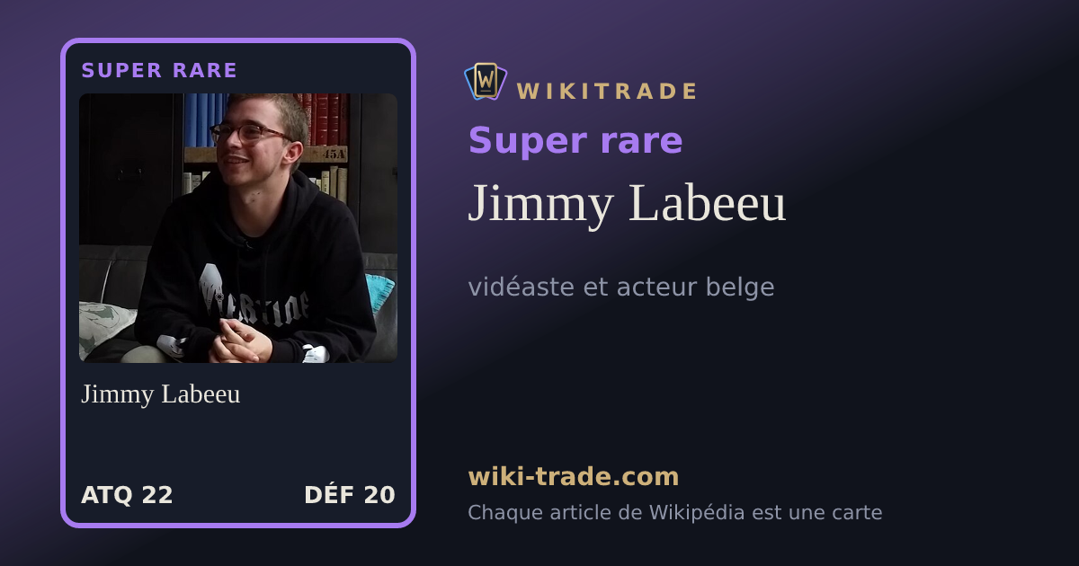Jimmy Labeeu — carte Super rare