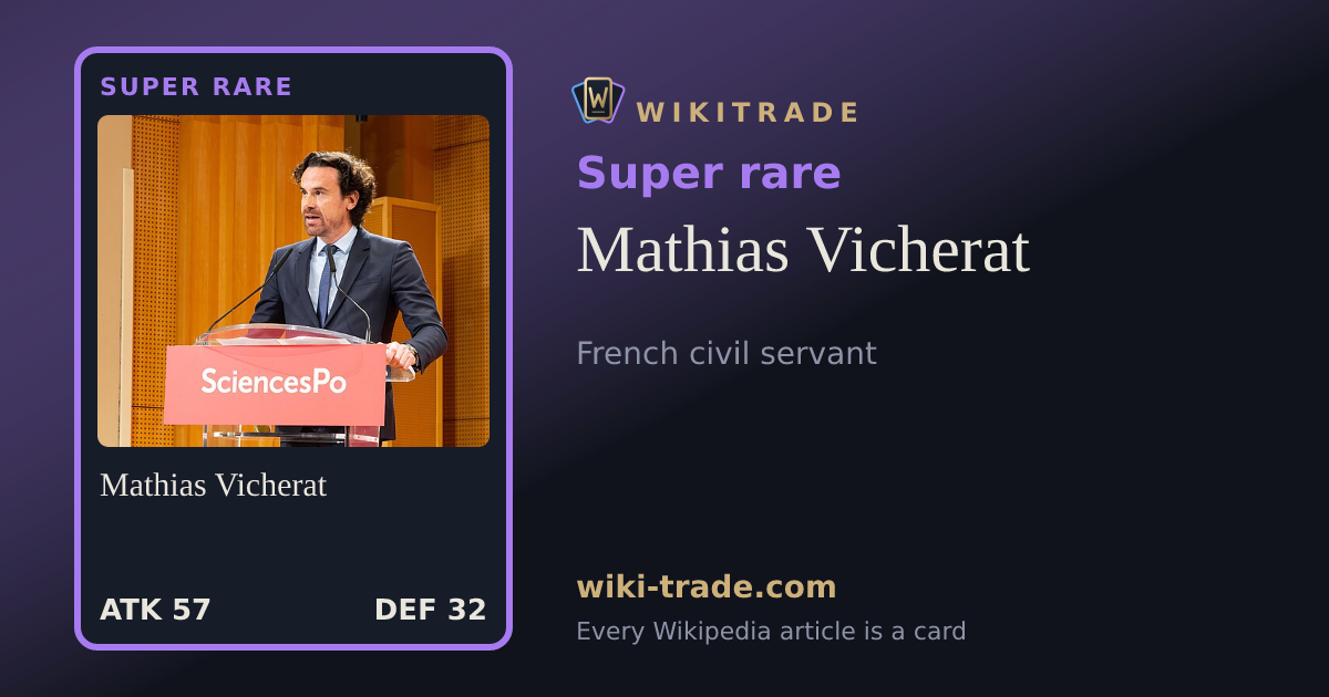 Mathias Vicherat — Super rare card