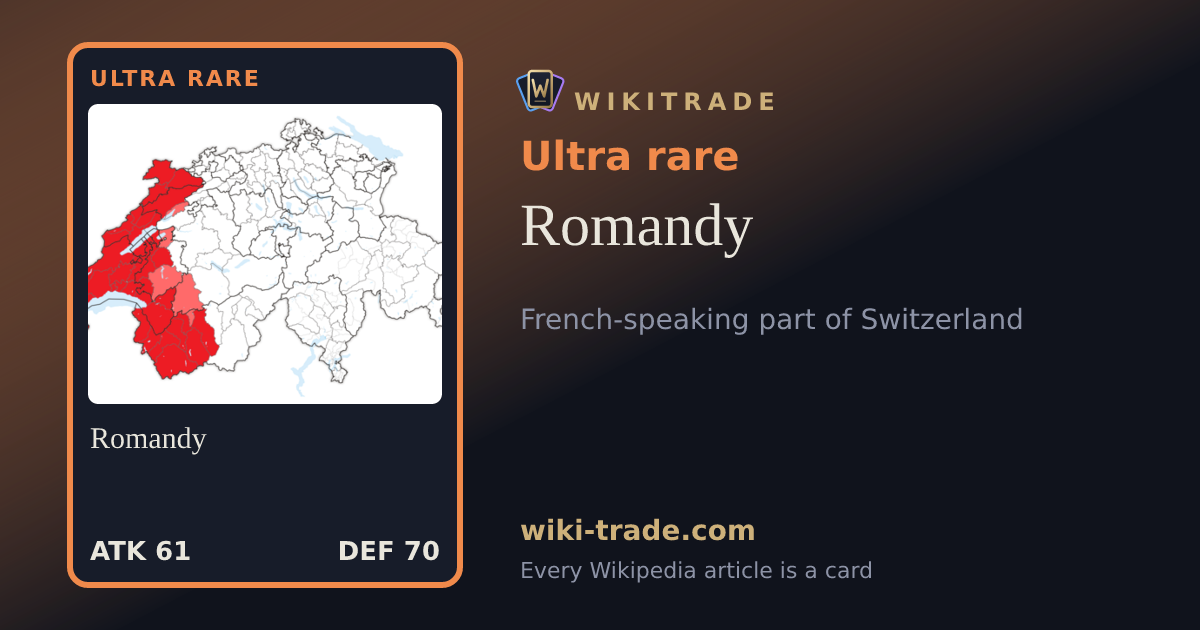 Romandy — Ultra rare card