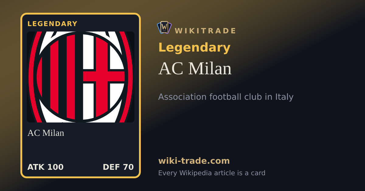 AC Milan — Legendary card