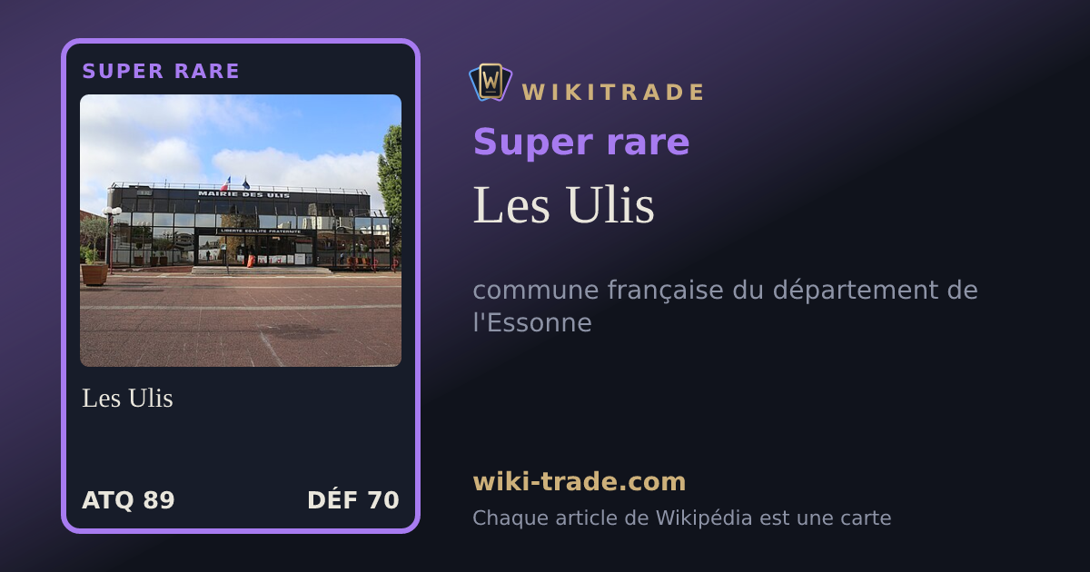 Les Ulis — carte Super rare