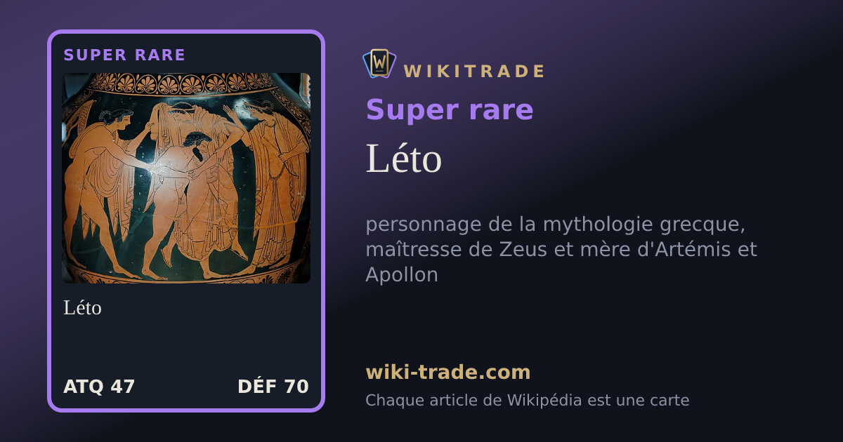 Léto — carte Super rare