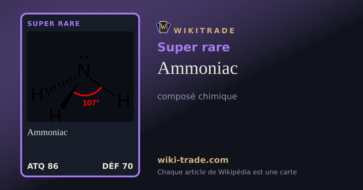 Ammoniac — carte Super rare