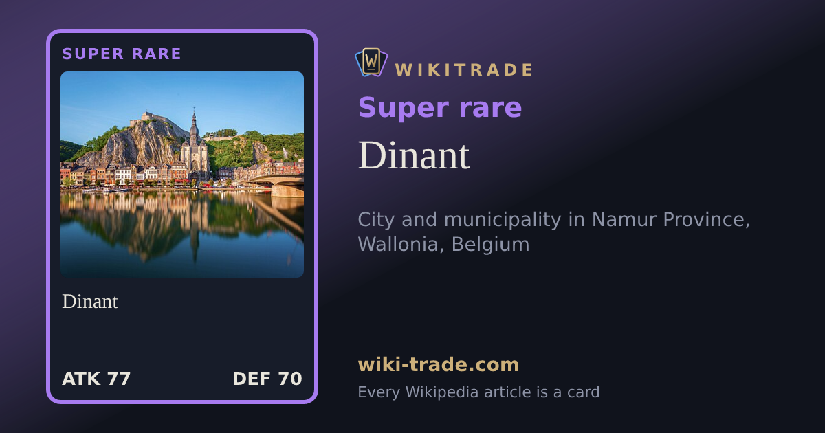 Dinant — Super rare card
