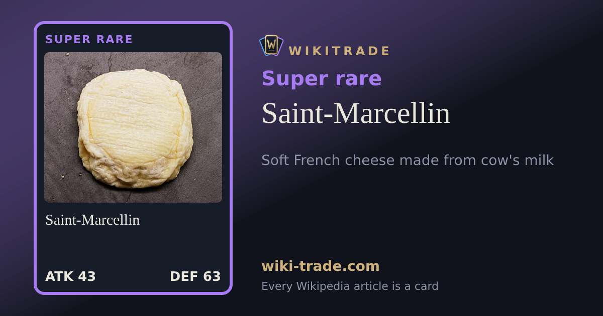 Saint-Marcellin — Super rare card