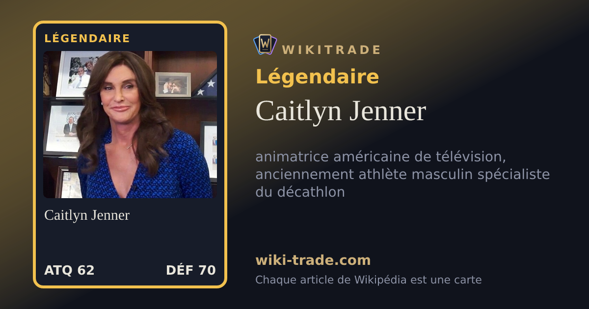 Caitlyn Jenner — carte Légendaire