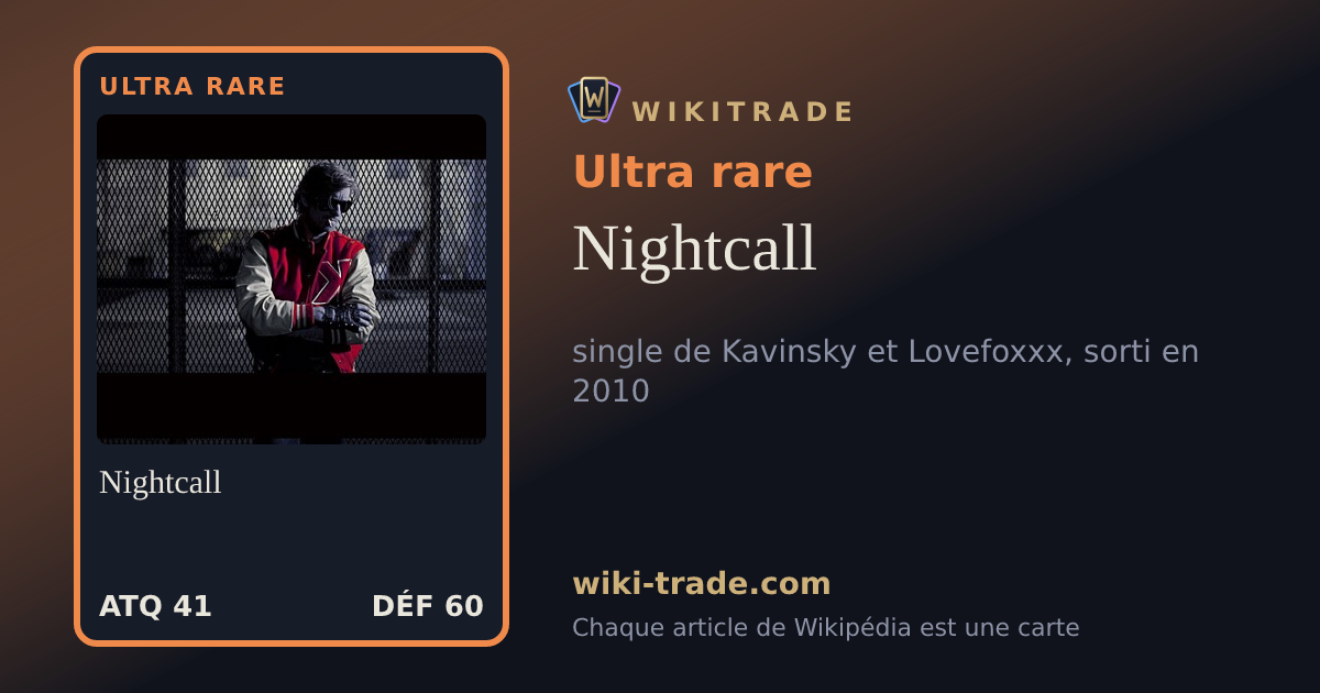 Nightcall — carte Ultra rare