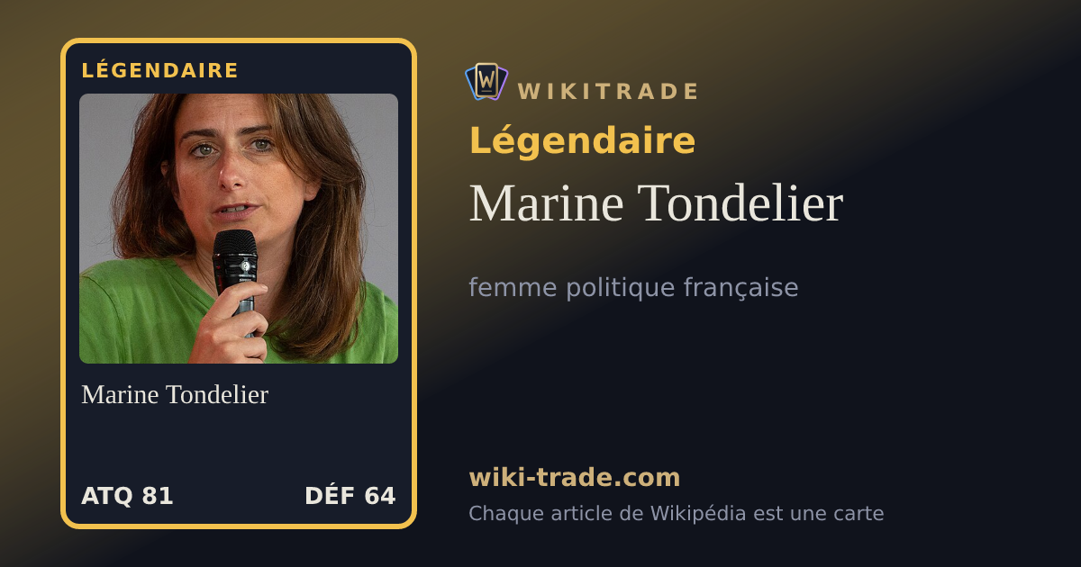 Marine Tondelier — carte Légendaire