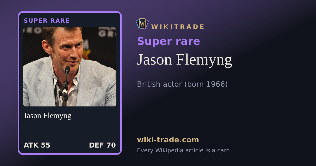 Jason Flemyng — Super rare card