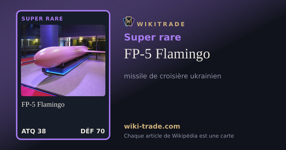 FP-5 Flamingo — carte Super rare