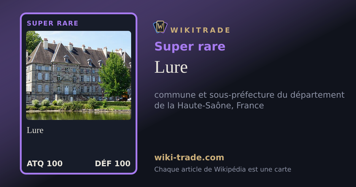Lure — carte Super rare