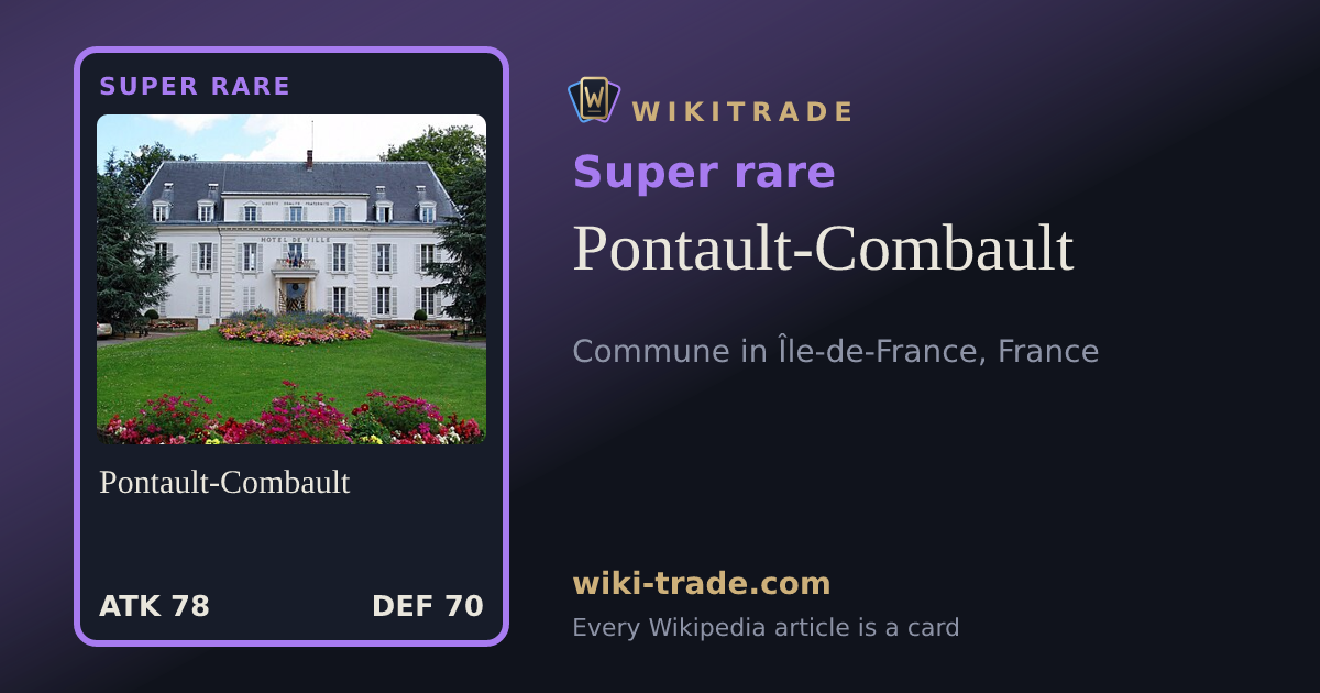 Pontault-Combault — Super rare card