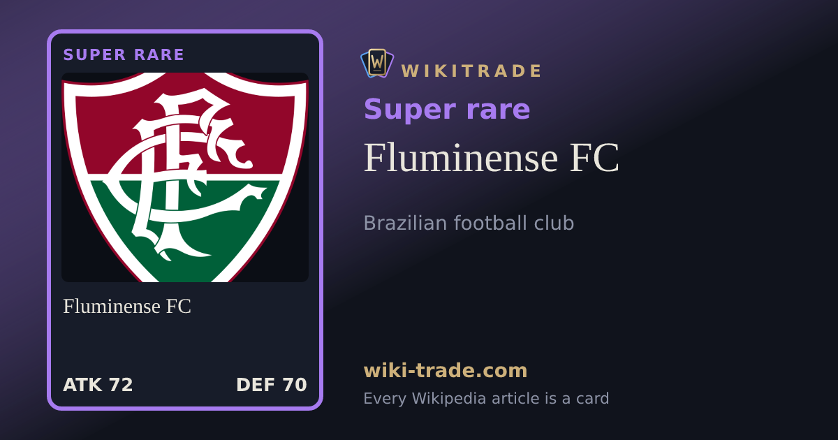 Fluminense FC — Super rare card