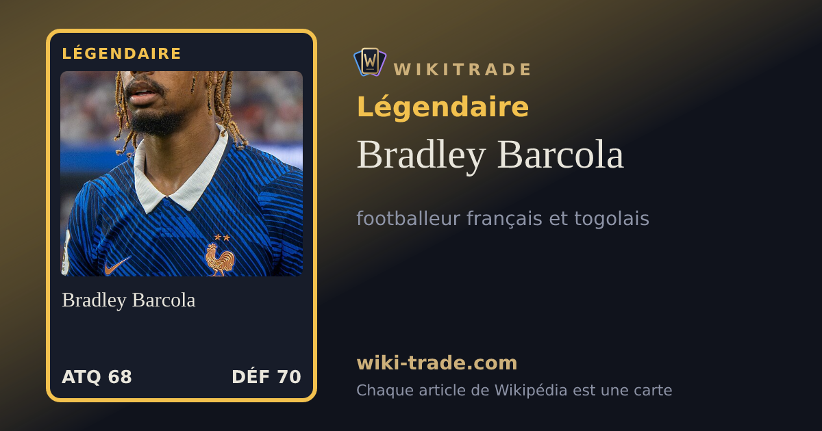 Bradley Barcola — carte Légendaire