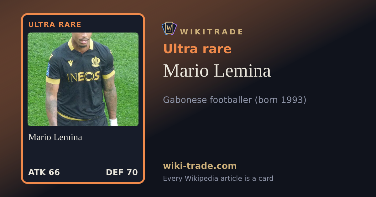 Mario Lemina — Ultra rare card