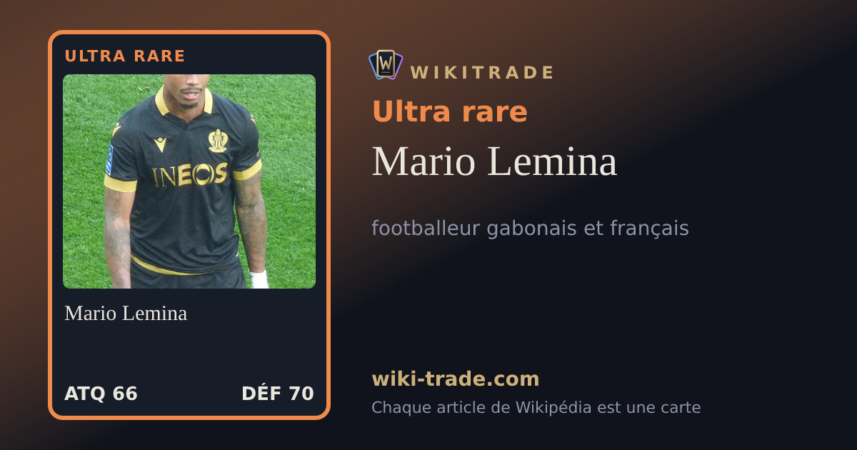 Mario Lemina — carte Ultra rare