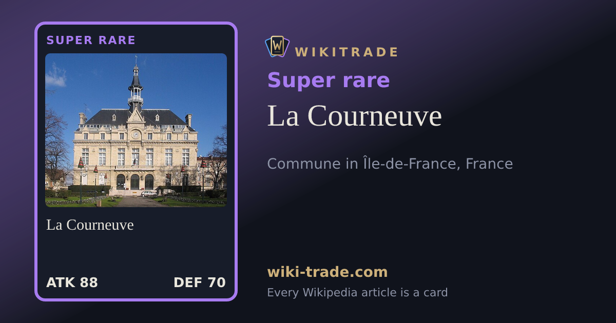 La Courneuve — Super rare card