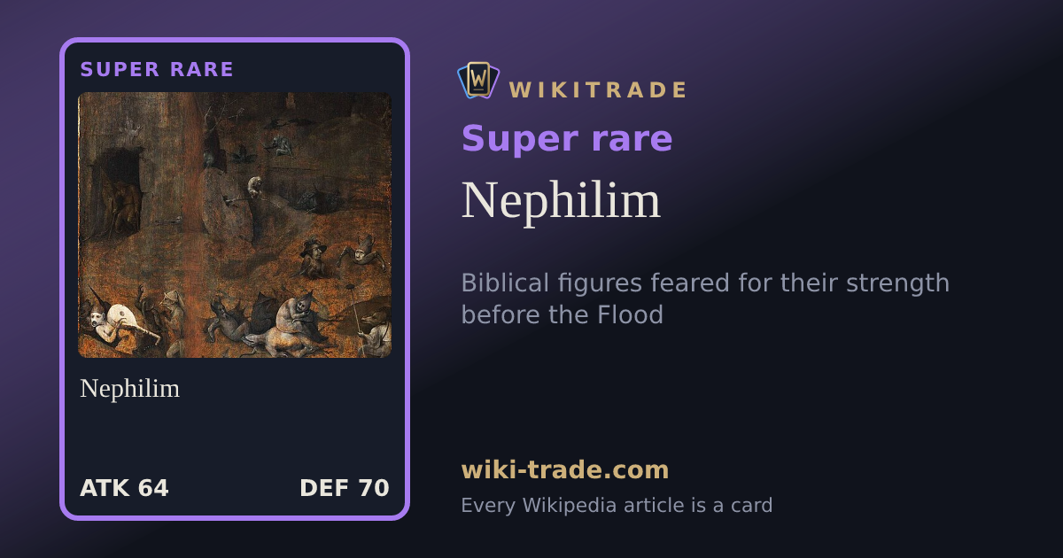 Nephilim — Super rare card