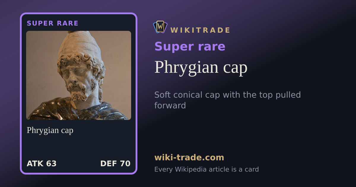Phrygian cap — Super rare card