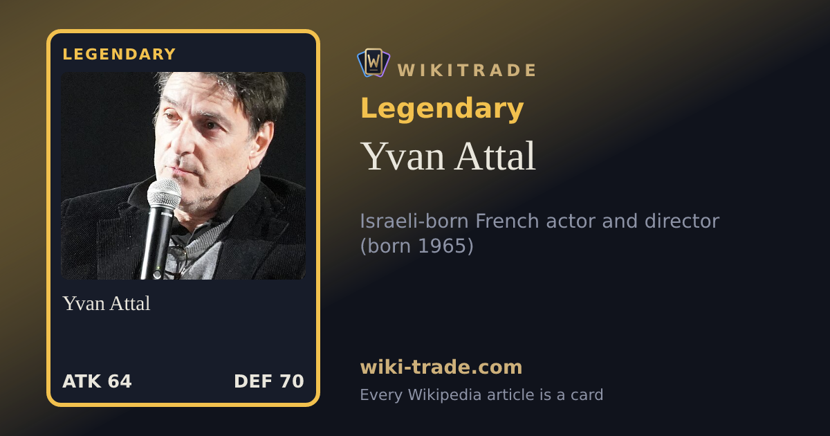 Yvan Attal — Legendary card